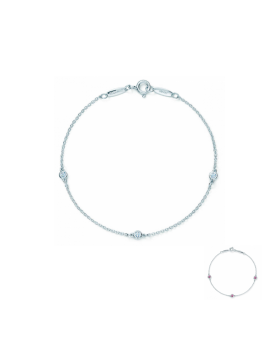 Tiffany Elsa Peretti Diamonds Dupe By The Yard Bracelet Sterling Silver Girls Jewelry 24944344/25760476